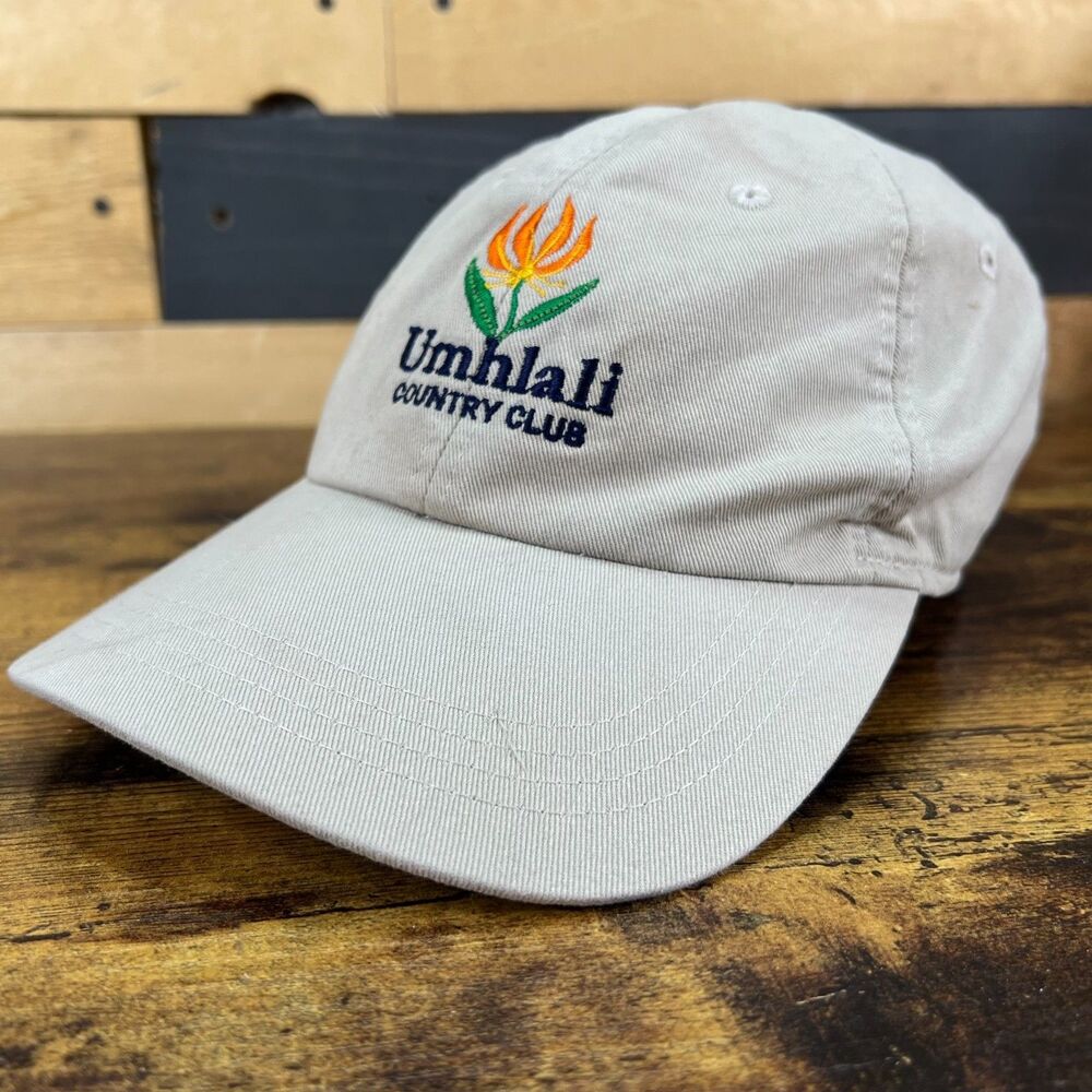 Umhlali Country Club Embroidered Adjustable Hat Baseball Cap